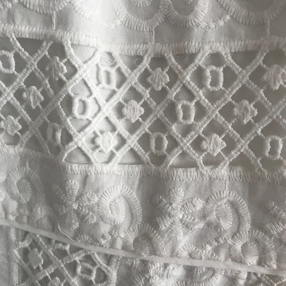 White Textured Loft Dress New with Tags - Picture 2 of 5